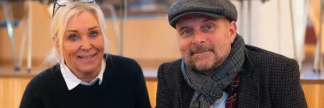 Ellen Frøysaa og Harald Eikeland med en hyllest til Lillebjørn Nilsen