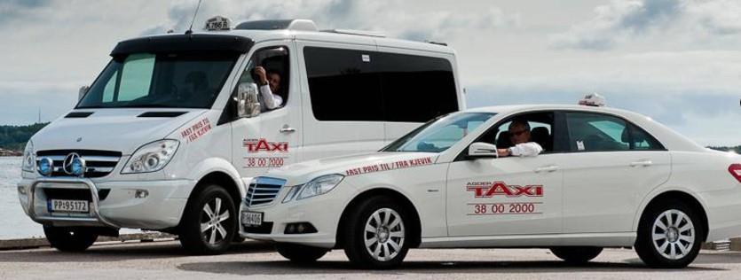 Transporttjenesten for funksjonshemmede foregår ved bruk av taxi