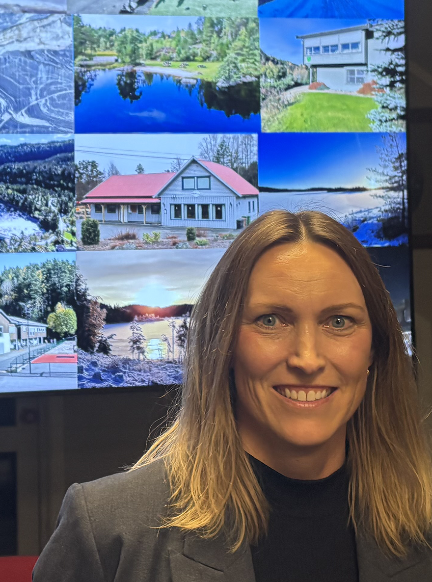 Kommunedirektør Merete Holtan presenterte sitt budsjettforslag torsdag 6. november