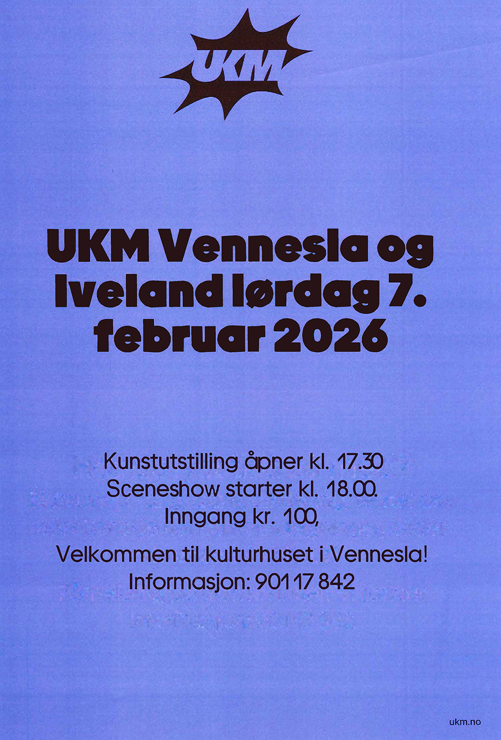 Velkommen til UKM lørdag 7. februar 