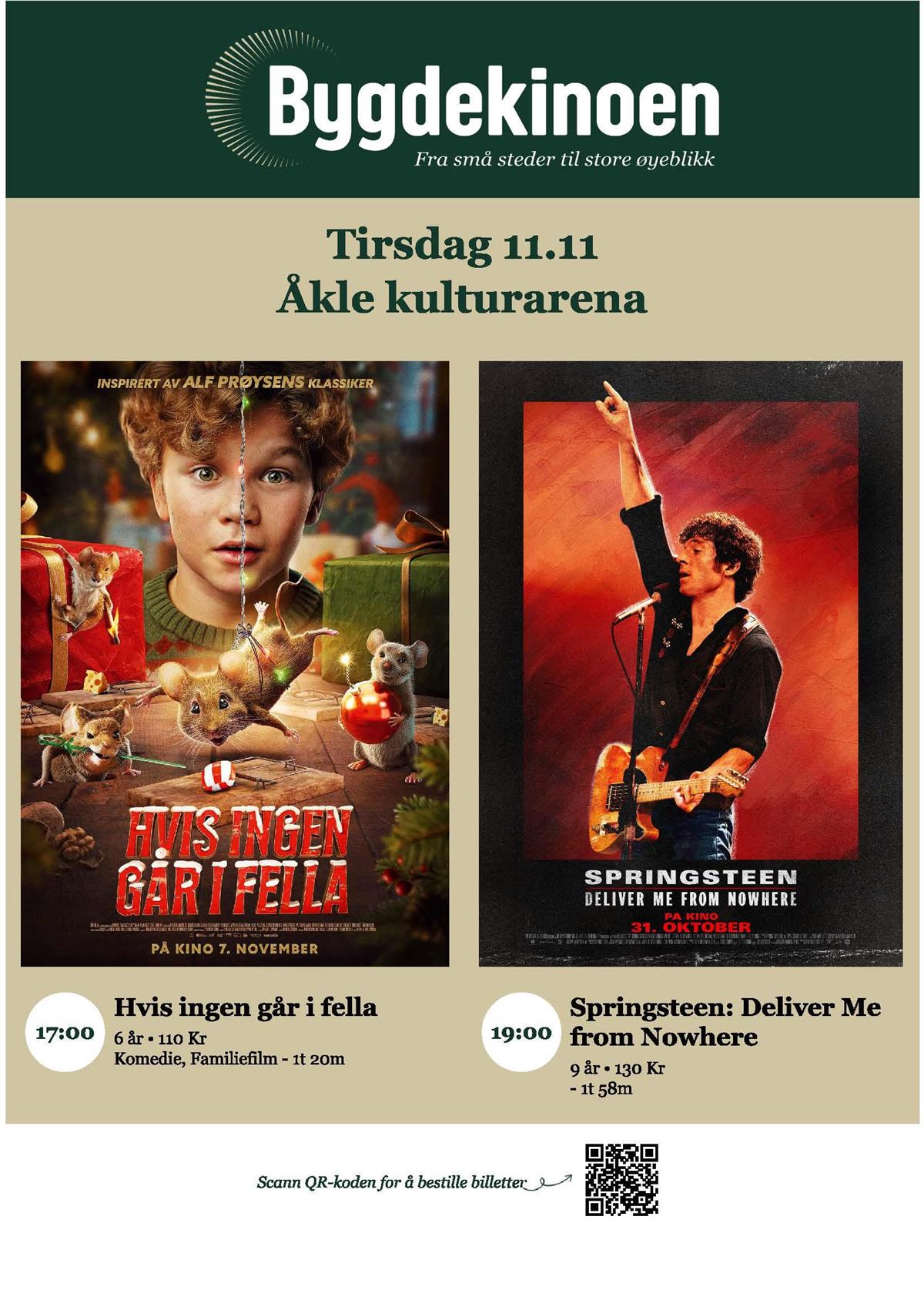 Årets store julefilm til Iveland. Bruce Springsteen kommer også 